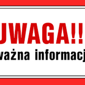 Zawieszenie zajęć 